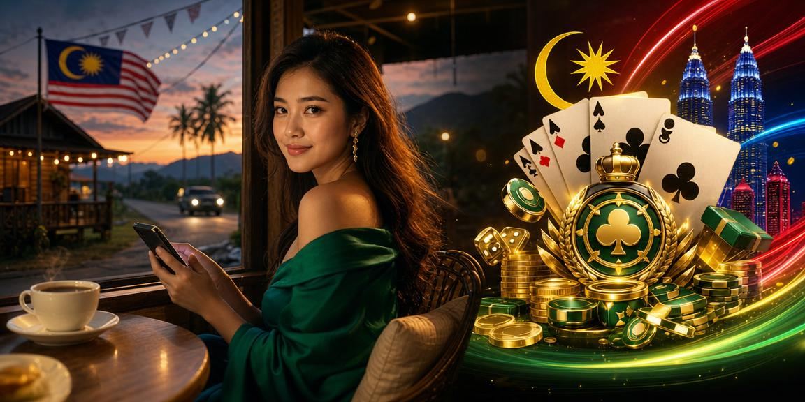 Permainan dan pertaruhan dalam gaya tempatan Malaysia yang meriah